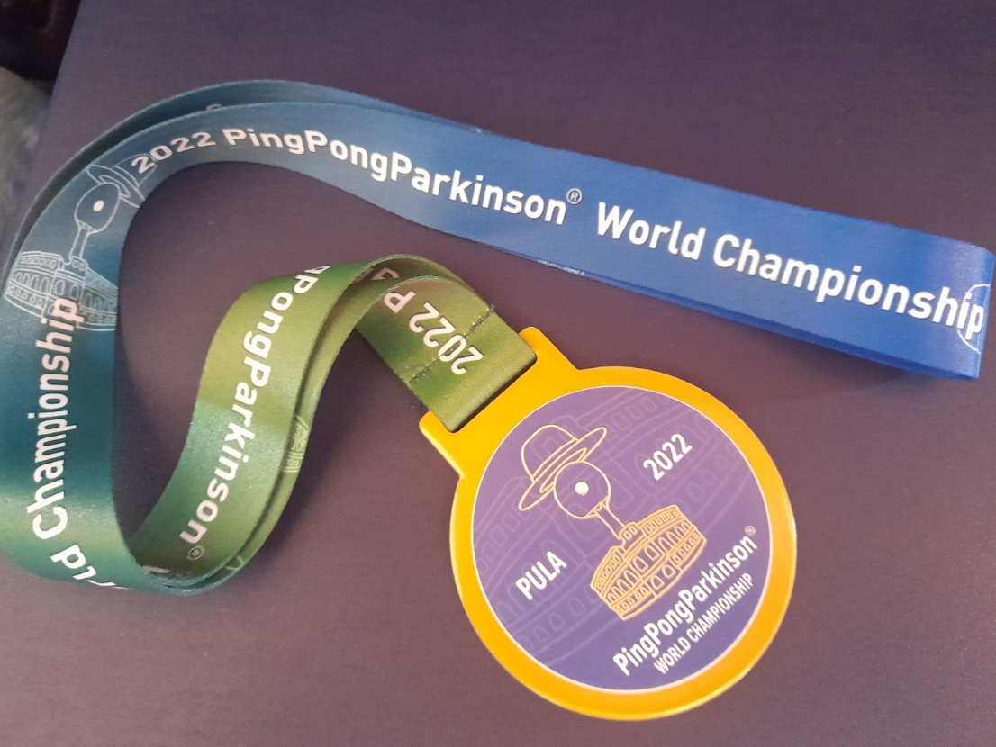 Ping Pong Parkinson – GOLD at the World Championships 2022