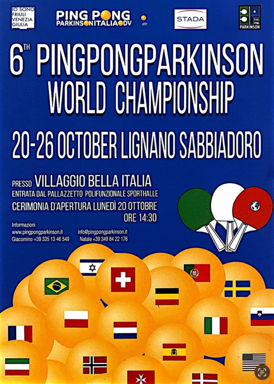 🏓 Serving Up Hope: The PingPongParkinson® World Championships 2025 in Lignano Sabbiadoro! 🇮🇹