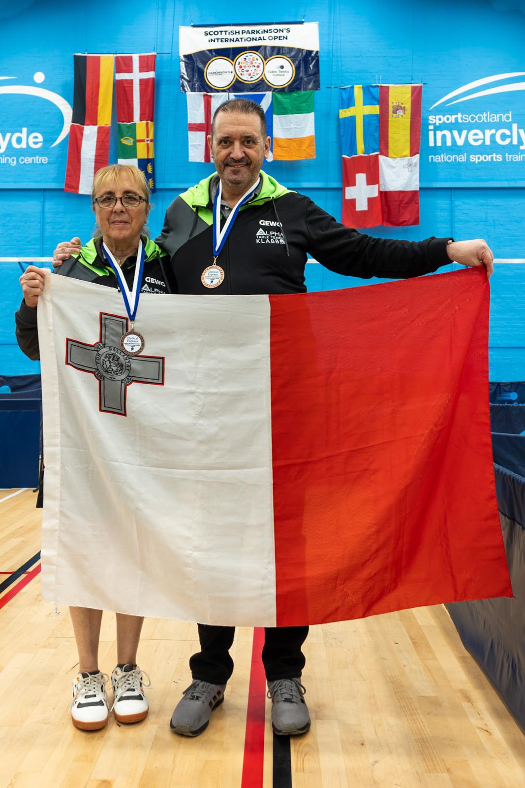 Success for Team Malta at the Scottish Parkinson’s International Open 2026