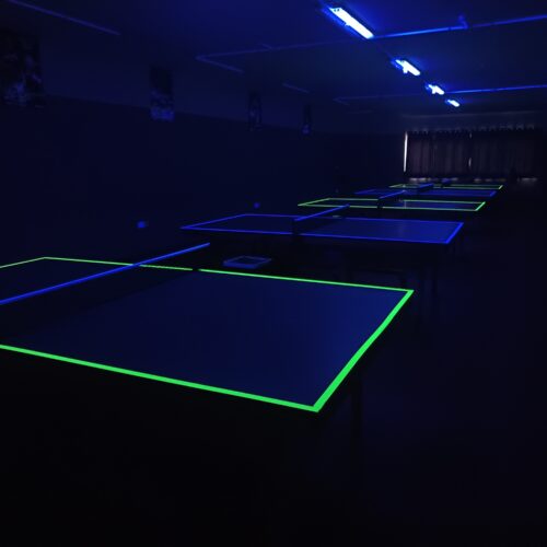 Malta's First Fluorescent Table Tennis Tournament at Alpha TTK